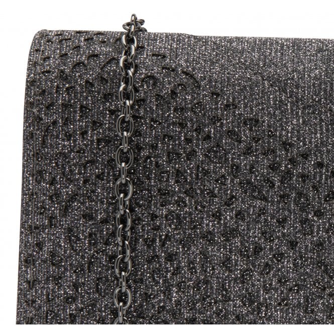  Pewter Textile Esmee Clutch Bag | Lotus