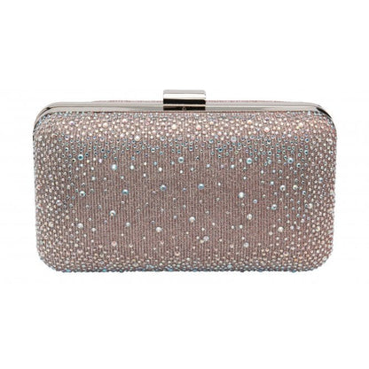  Pink & Diamante Lule Clutch Bag | Lotus 