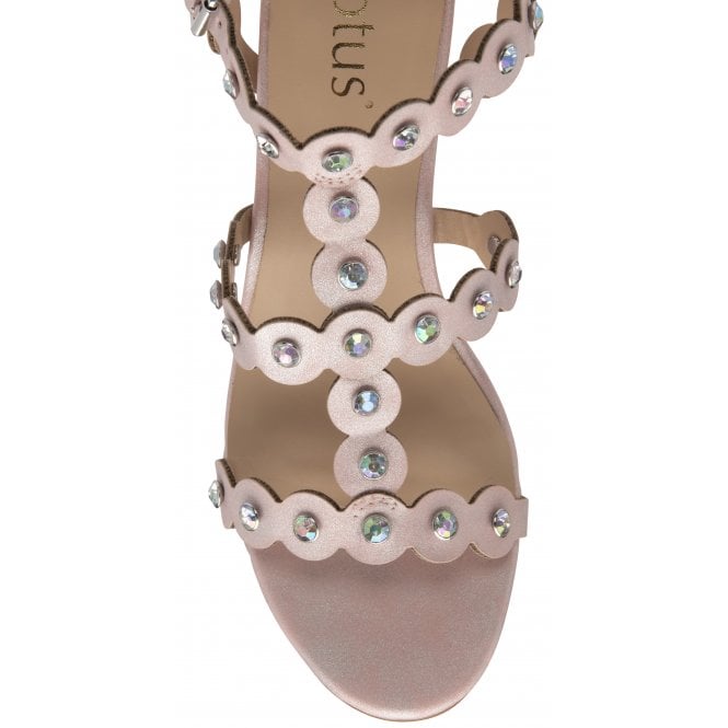  Pink Inaya Open-Toe Sandals | Lotus