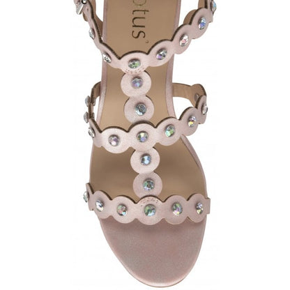  Pink Inaya Open-Toe Sandals | Lotus
