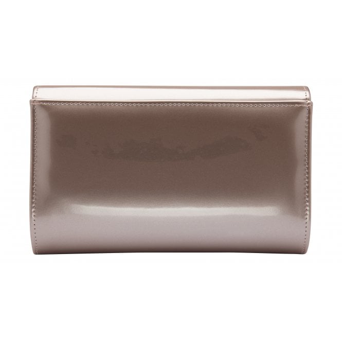  Pink Pearl Patent Raine Clutch Bag | Lotus