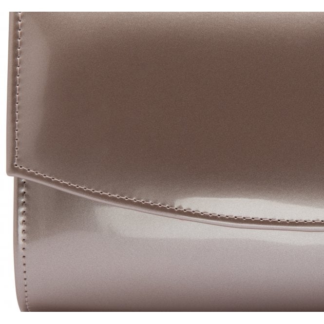  Pink Pearl Patent Raine Clutch Bag | Lotus