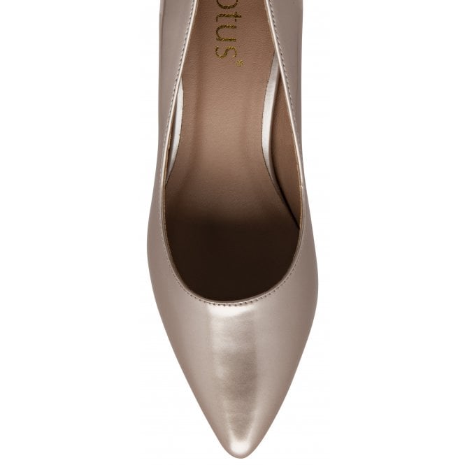  Pink Pearl Patent Roma Court Shoes | Lotus