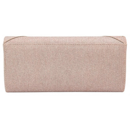  Pink Textile Esmee Clutch Bag | Lotus 