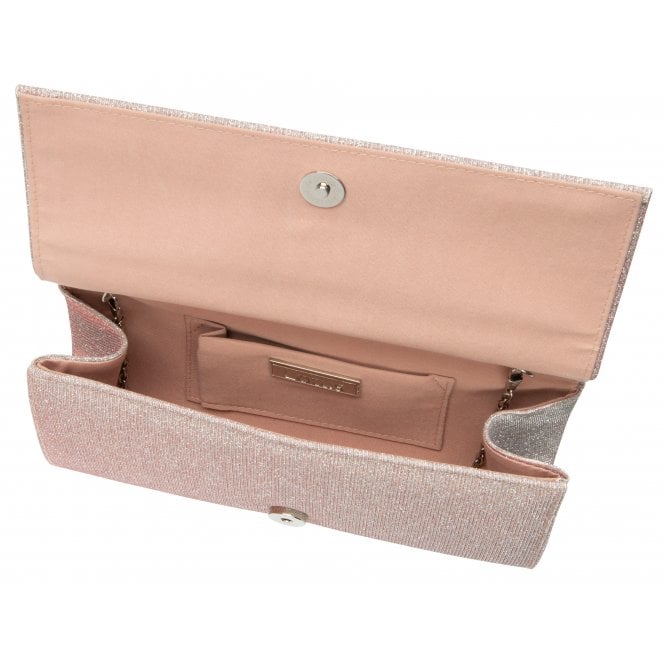  Pink Textile Esmee Clutch Bag | Lotus 