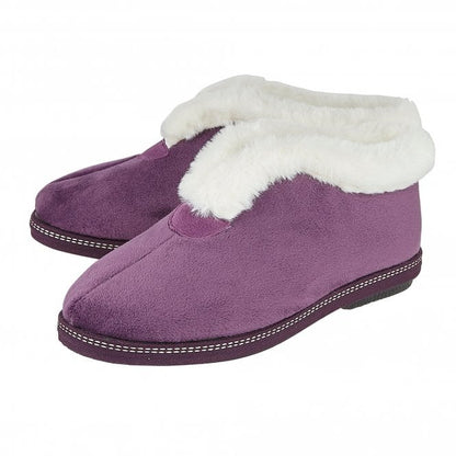  Purple Grace Textile Slippers | Lotus