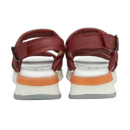  Red Leather Fionne Slingback Sandals | Stressless By Lotus