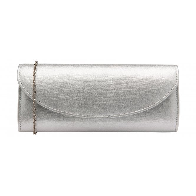  Silver Claire Clutch Bag | Lotus