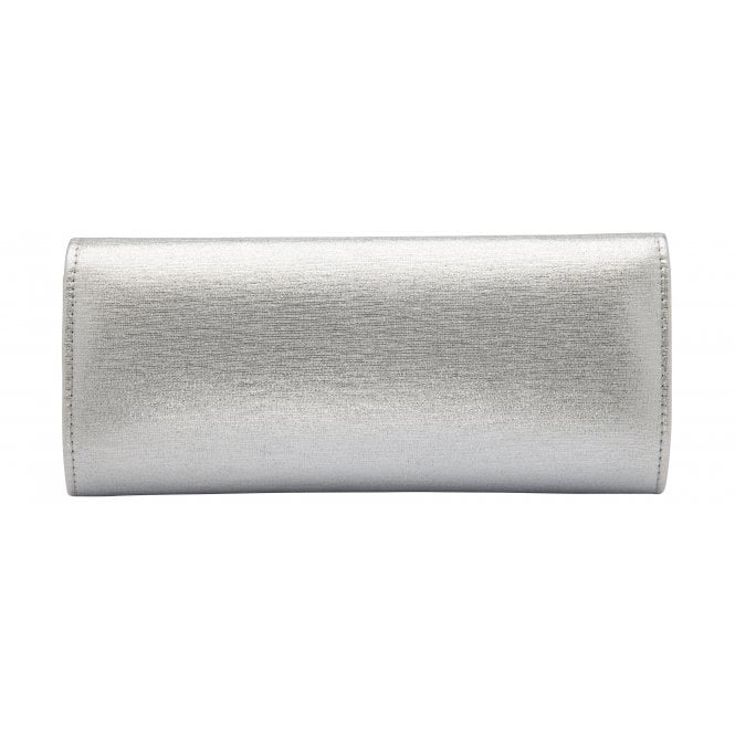  Silver Claire Clutch Bag | Lotus