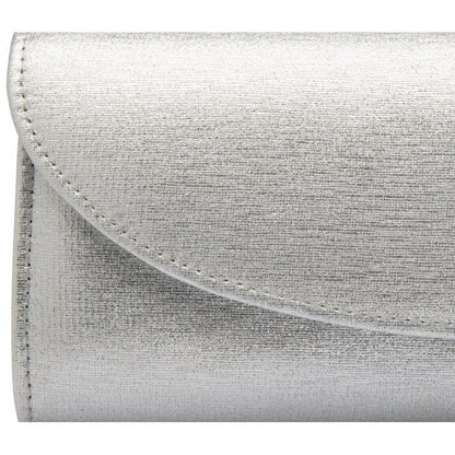  Silver Claire Clutch Bag | Lotus