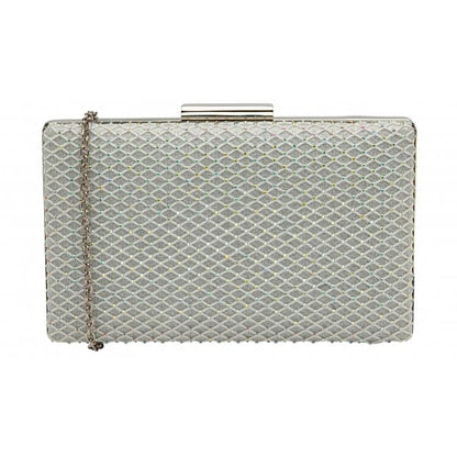  Silver Mara Clutch Bag | Lotus