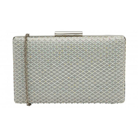  Silver Mara Clutch Bag | Lotus