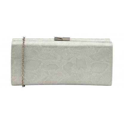  Silver Rosanna Clutch Bag | Lotus