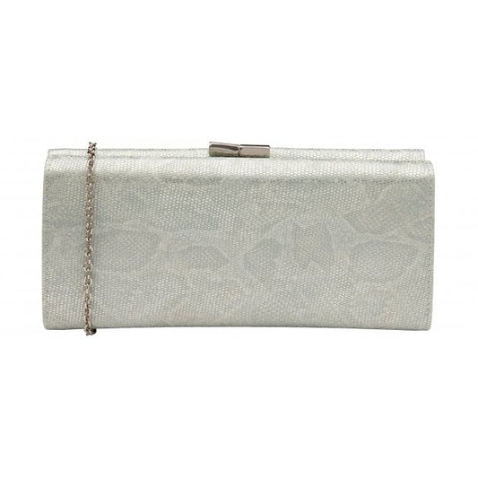  Silver Rosanna Clutch Bag | Lotus