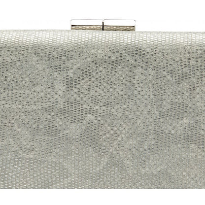  Silver Rosanna Clutch Bag | Lotus