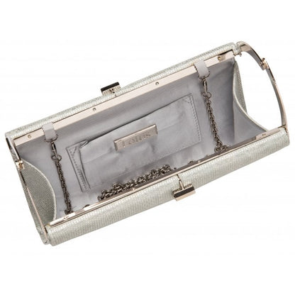  Silver Rosanna Clutch Bag | Lotus