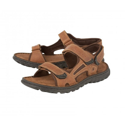  Tan Douglas Strap Sandals | Lotus 