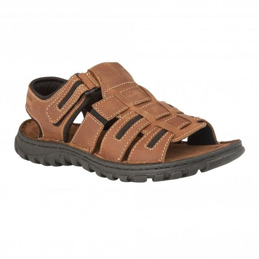  Tan Doyle Strap Sandals | Lotus 