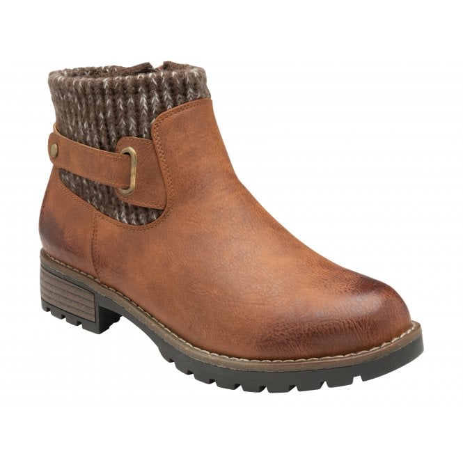  Tan Fearne Ankle Boots | Lotus
