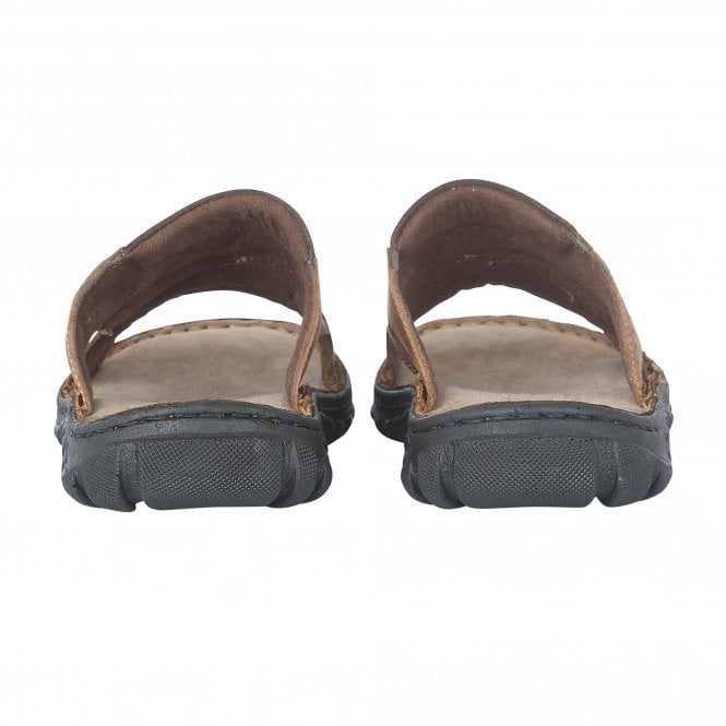  Tan Leather Cole Mule Sandals | Lotus 