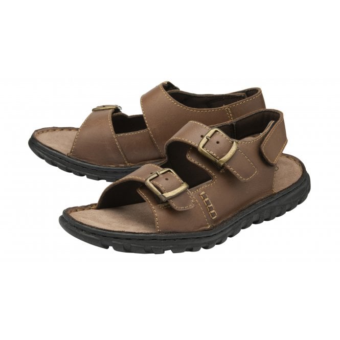  Tan Leather Jasper Raft Sandals | Lotus 