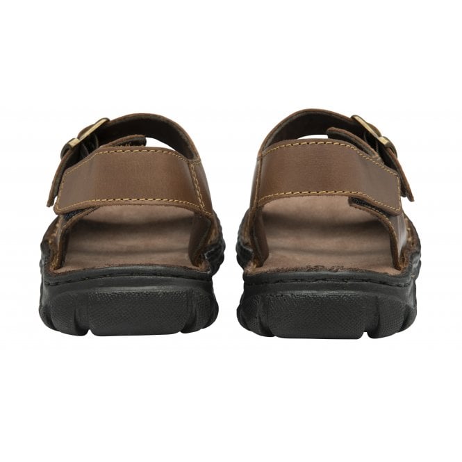  Tan Leather Jasper Raft Sandals | Lotus 