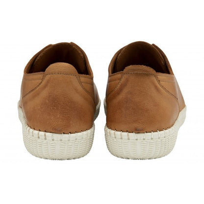  Tan Leather Juliana Lace-Up Shoes | Lotus