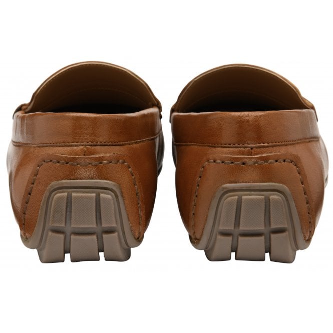  Tan Leather Marcel Loafers | Lotus