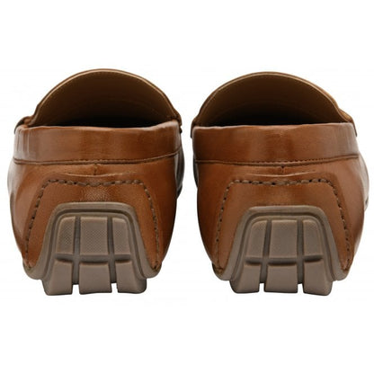  Tan Leather Marcel Loafers | Lotus