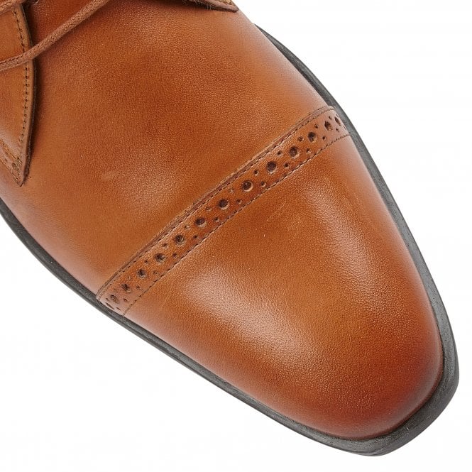  Tan Leather Norris Lace-Up Boots | Lotus