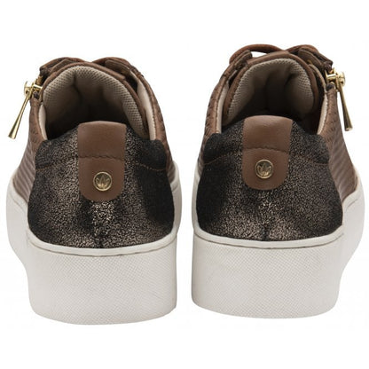  Tan Leather Stroud Casual Trainers | Stressless By Lotus