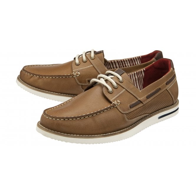  Tan Princeton Deck Shoes | Lotus