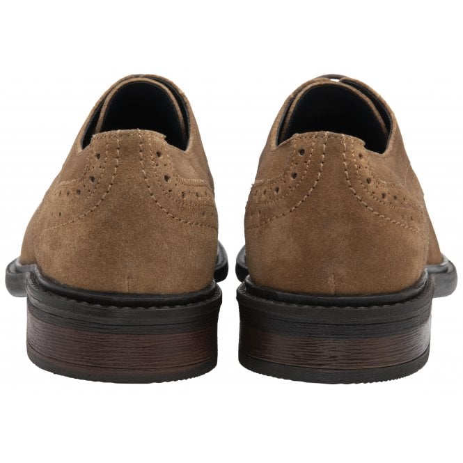  Tan Suede Lexton Lace-Up Shoes | Lotus
