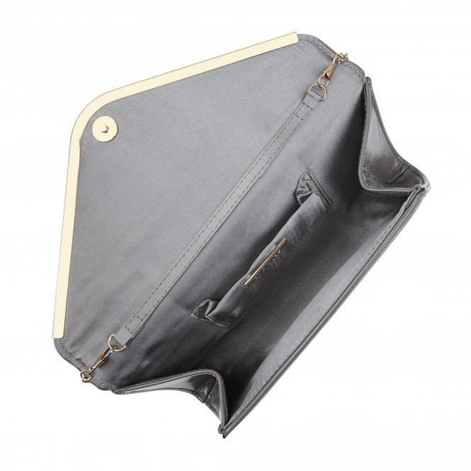  Taupe Patent Sommerton Clutch Bag | Lotus