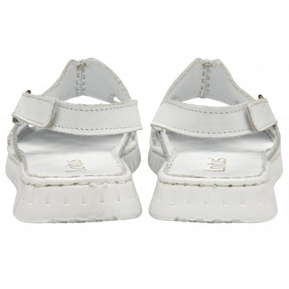  White Leather Astrid Slingback Sandals | Lotus
