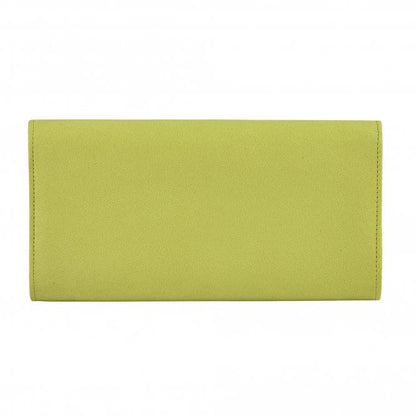  Yellow Microfibre Sommerton Clutch Bag | Lotus